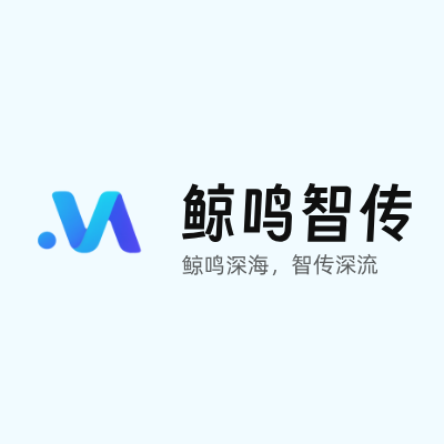 鲸鸣智传LOGO模板