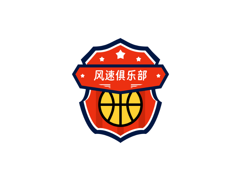 风速俱乐部LOGO模板
