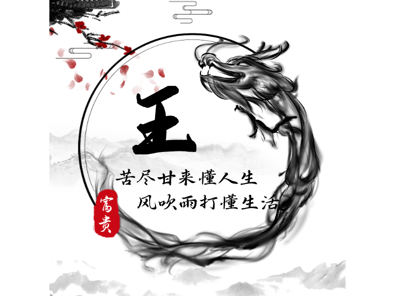 王LOGO模板