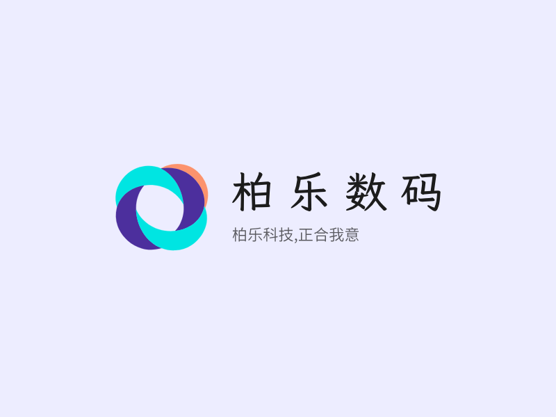 柏乐数码LOGO模板