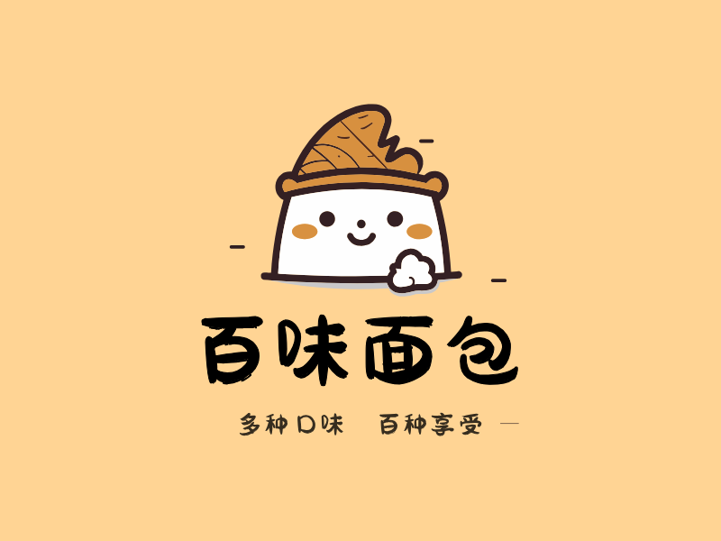 百味面包LOGO模板
