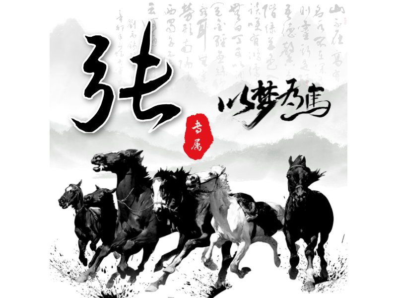 张LOGO模板