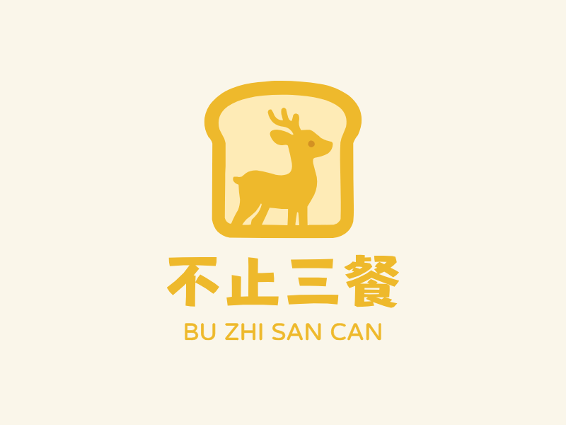 不止三餐LOGO模板