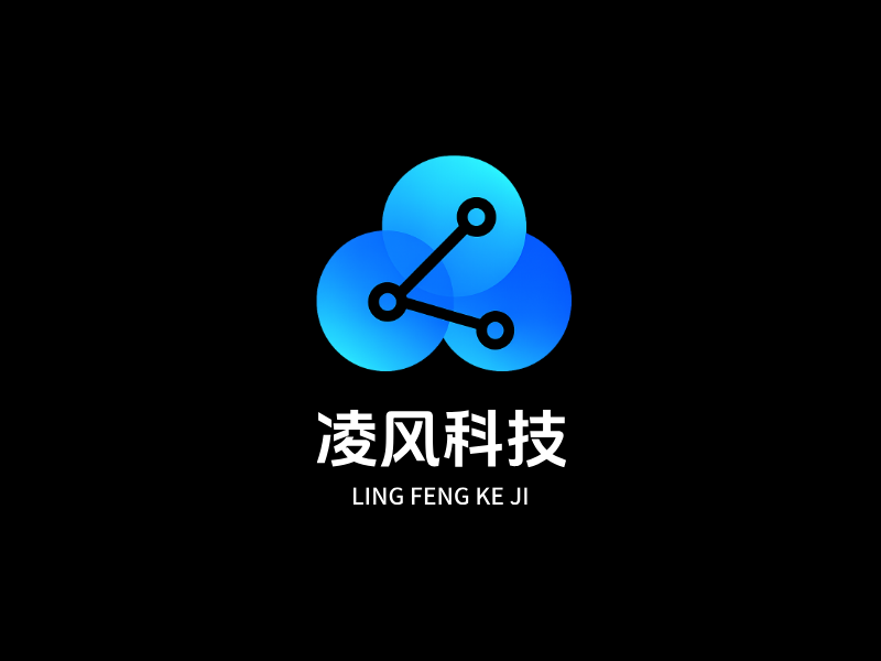 凌风科技LOGO模板
