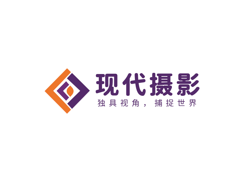 现代摄影LOGO模板