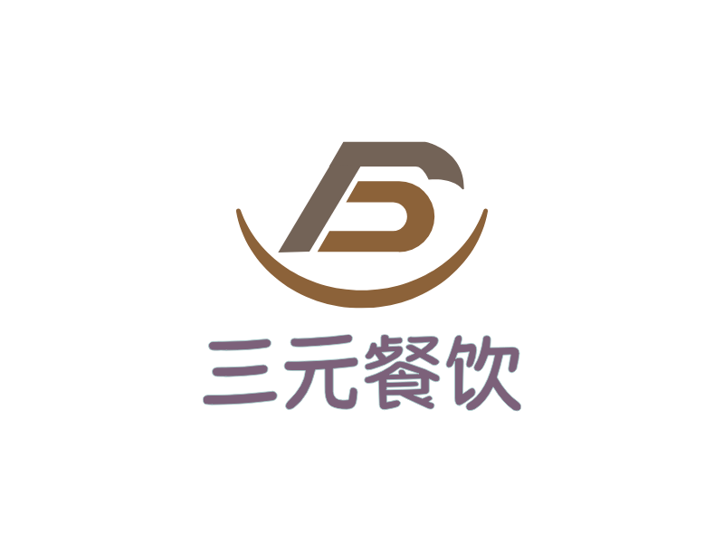 三元餐饮LOGO模板