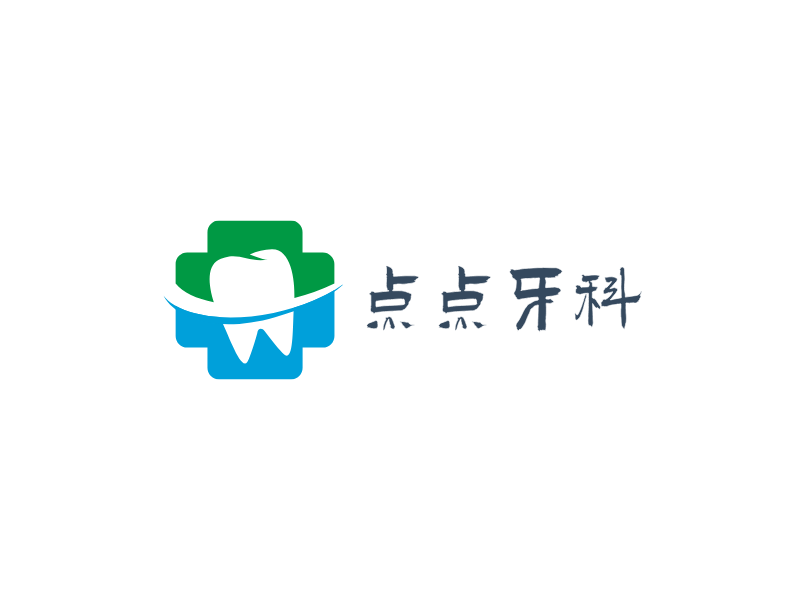 点点牙科LOGO模板