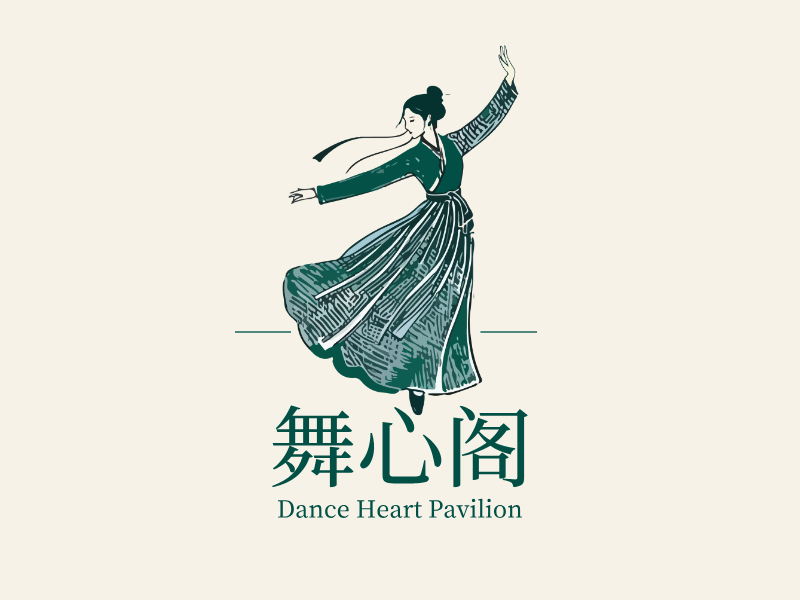 舞心阁LOGO模板