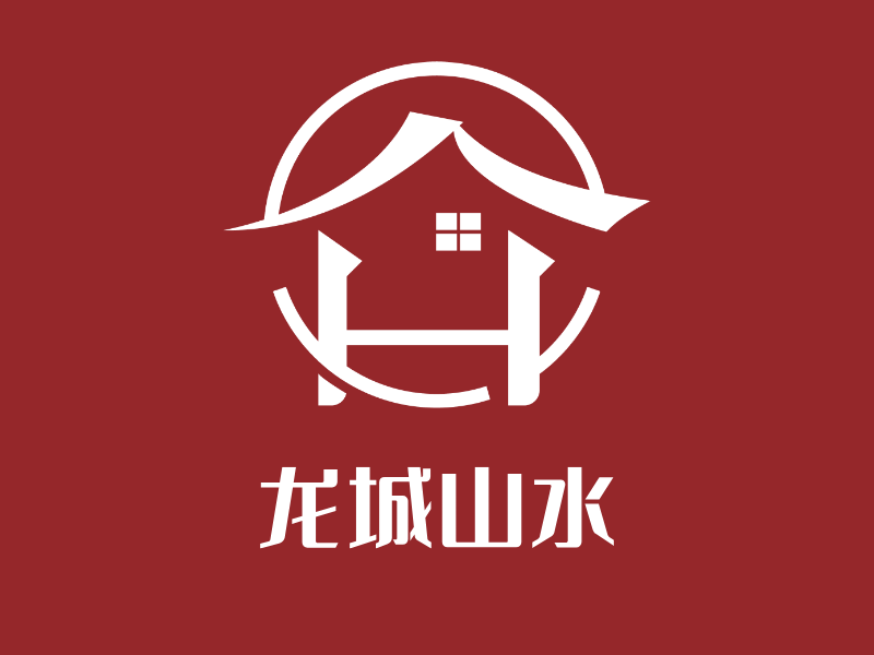 龙城山水LOGO模板