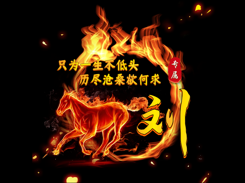 刘LOGO模板