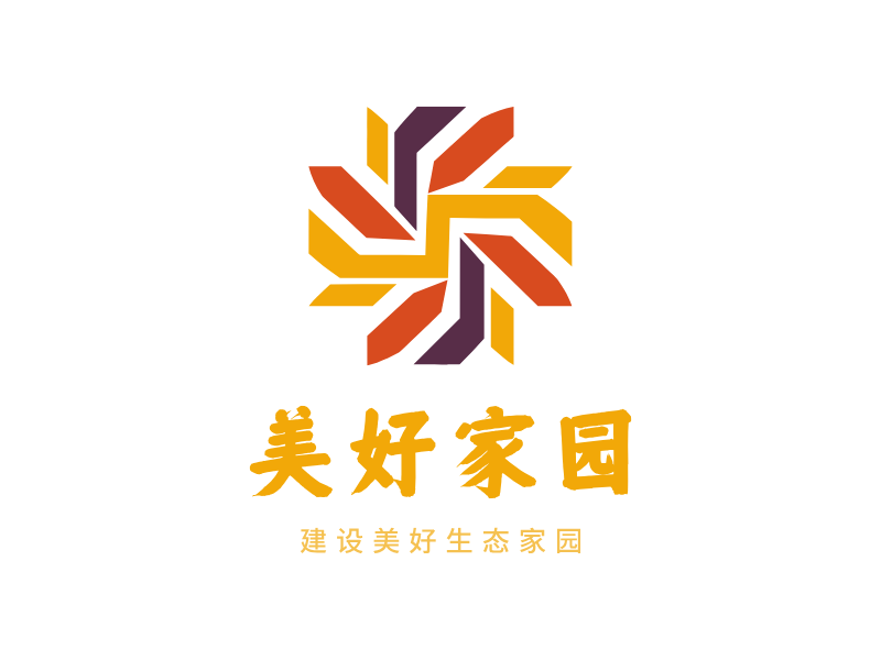 美好家园LOGO模板