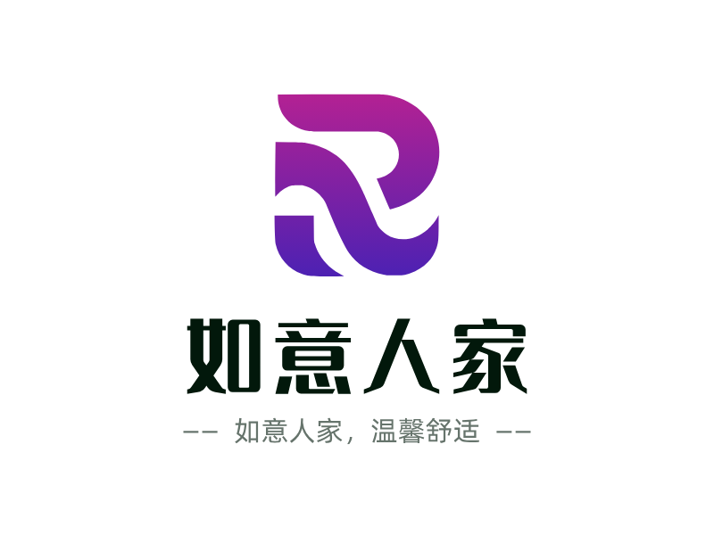 如意人家LOGO模板