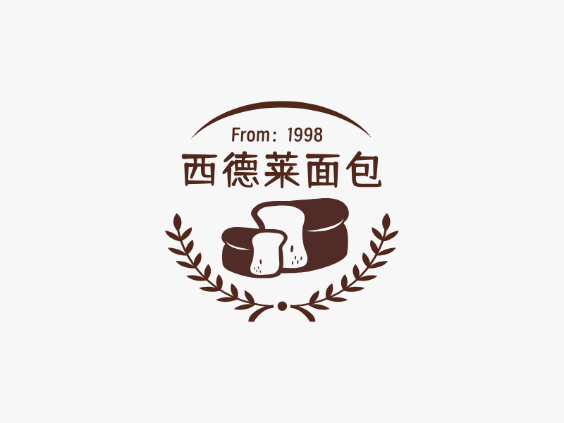 西德莱面包LOGO模板