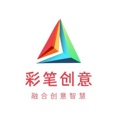 彩笔创意LOGO模板