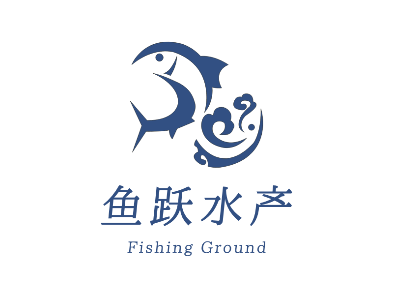 鱼跃水产LOGO模板