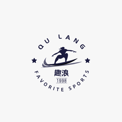 趣浪LOGO模板