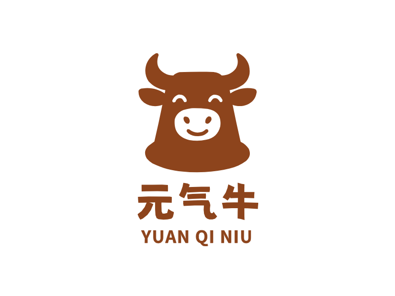 元气牛LOGO模板