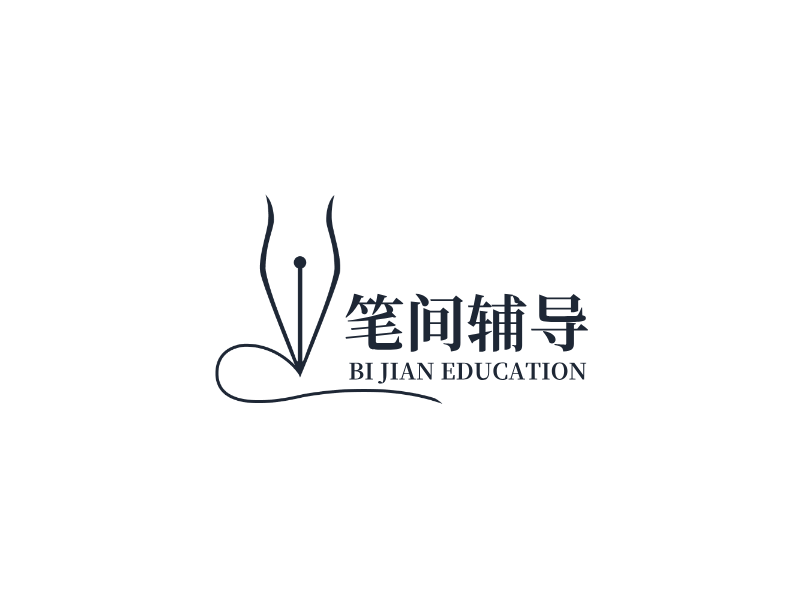 笔间辅导LOGO模板