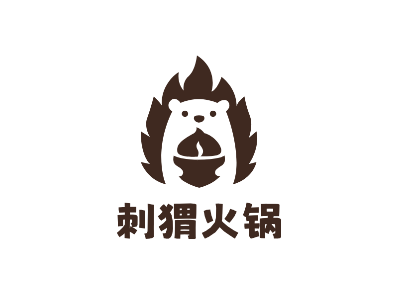 刺猬火锅LOGO模板