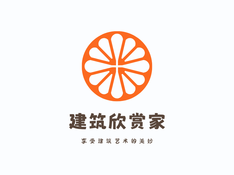 建筑欣赏家LOGO模板