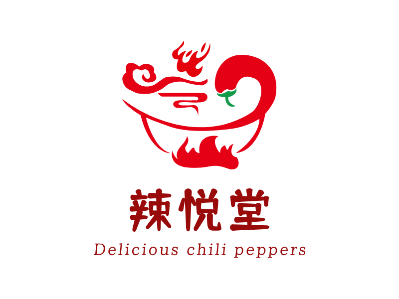 辣悦堂LOGO模板
