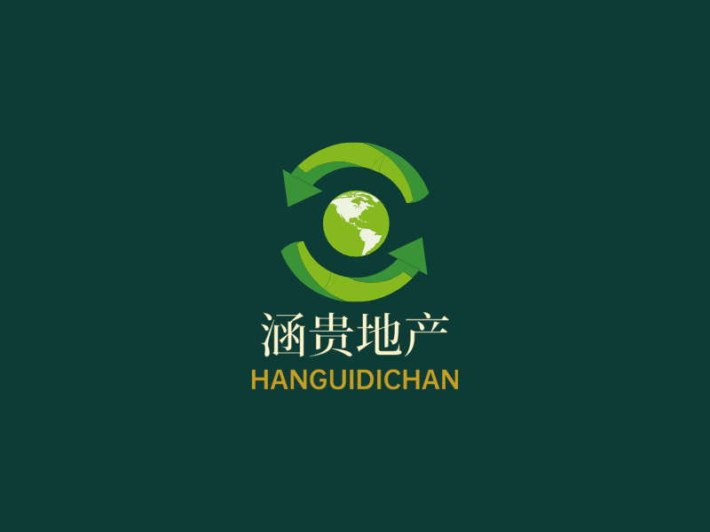 涵贵地产LOGO模板