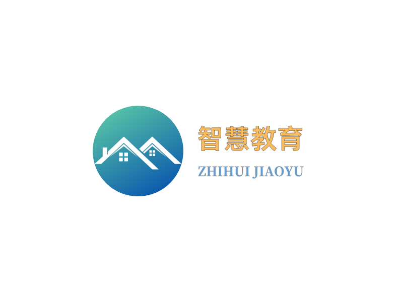 智慧教育LOGO模板