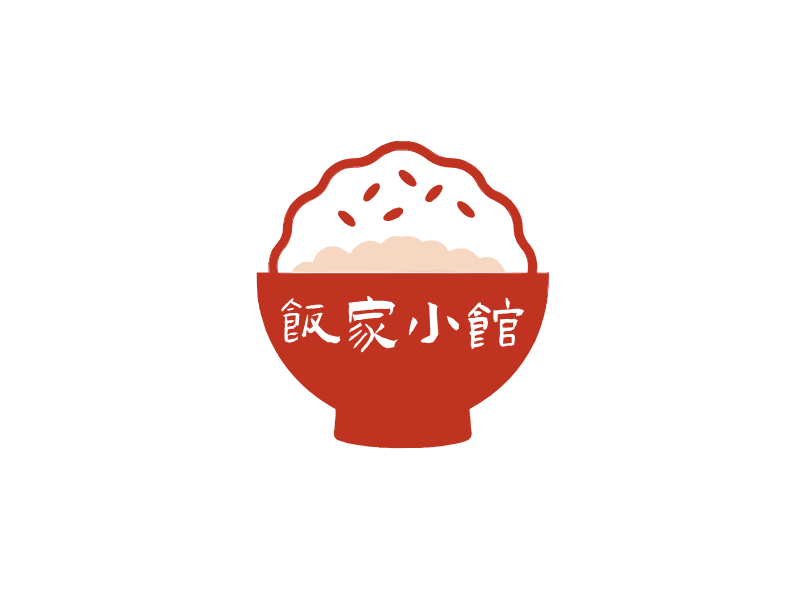 饭家小馆LOGO模板