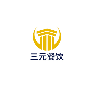 三元餐饮LOGO模板