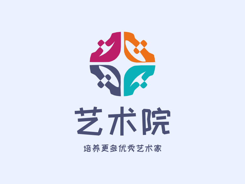 艺术院LOGO模板