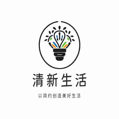 清新生活LOGO模板