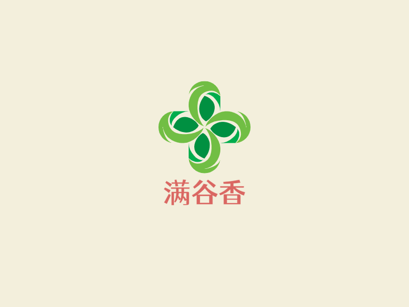 满谷香LOGO模板