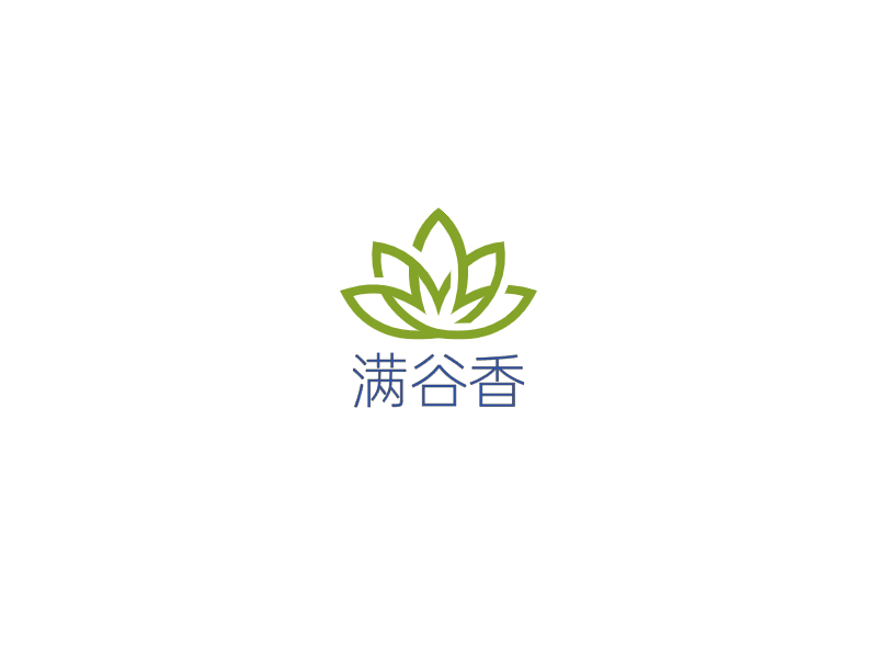 满谷香LOGO模板