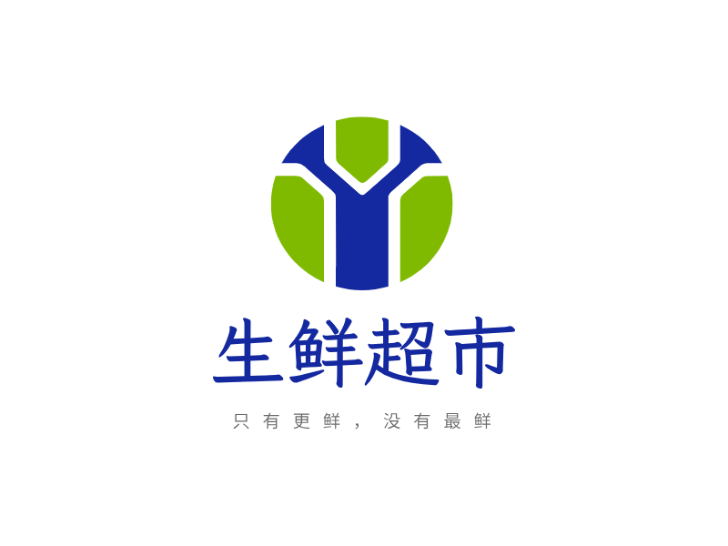 生鲜超市LOGO模板