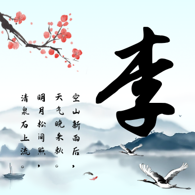 李LOGO模板