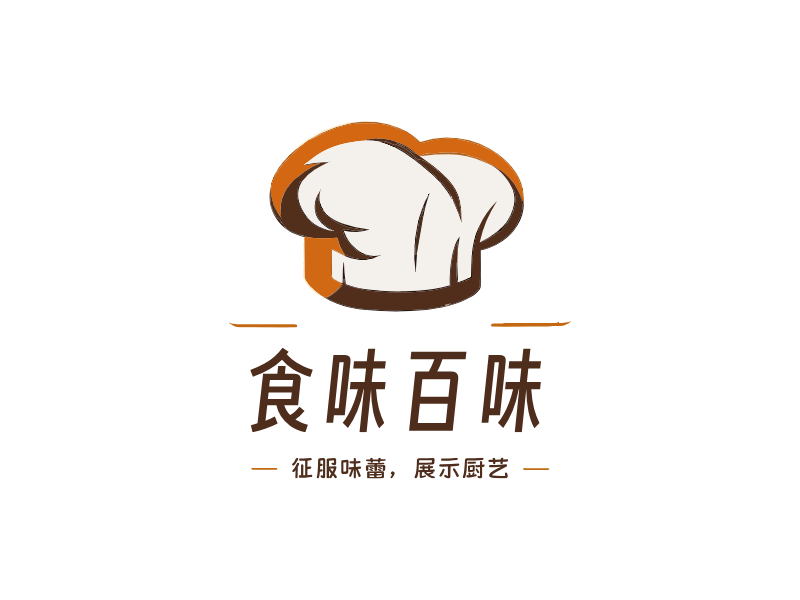 食味百味LOGO模板