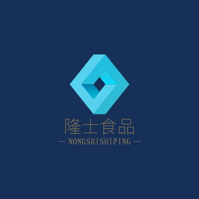 隆士食品LOGO模板