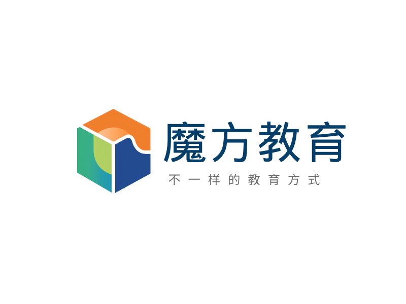 魔方教育LOGO模板