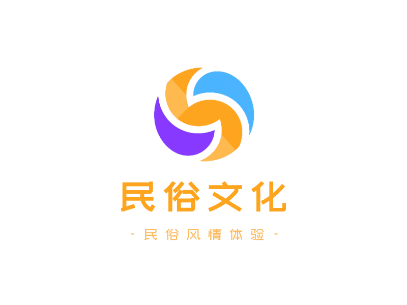 民俗文化LOGO模板