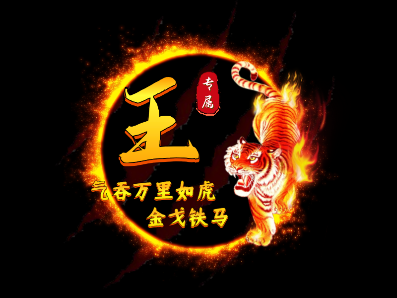 王LOGO模板
