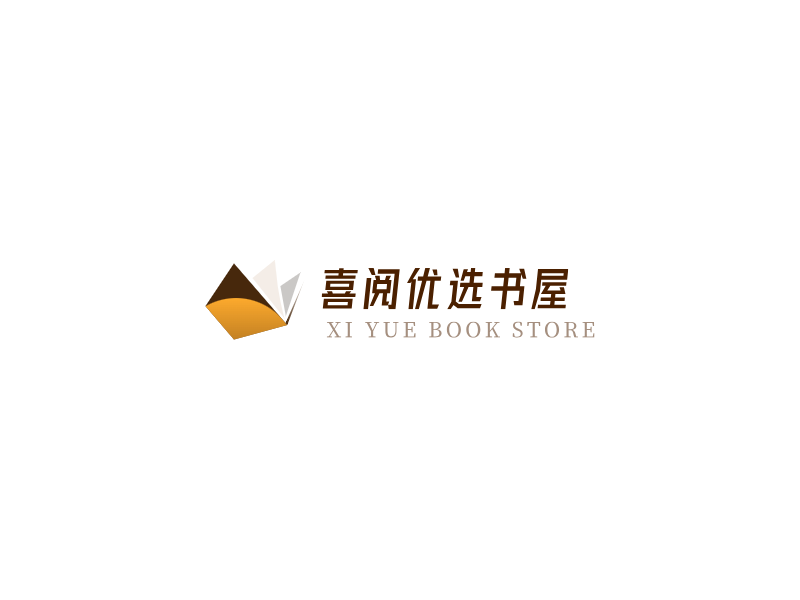 喜阅优选书屋LOGO模板