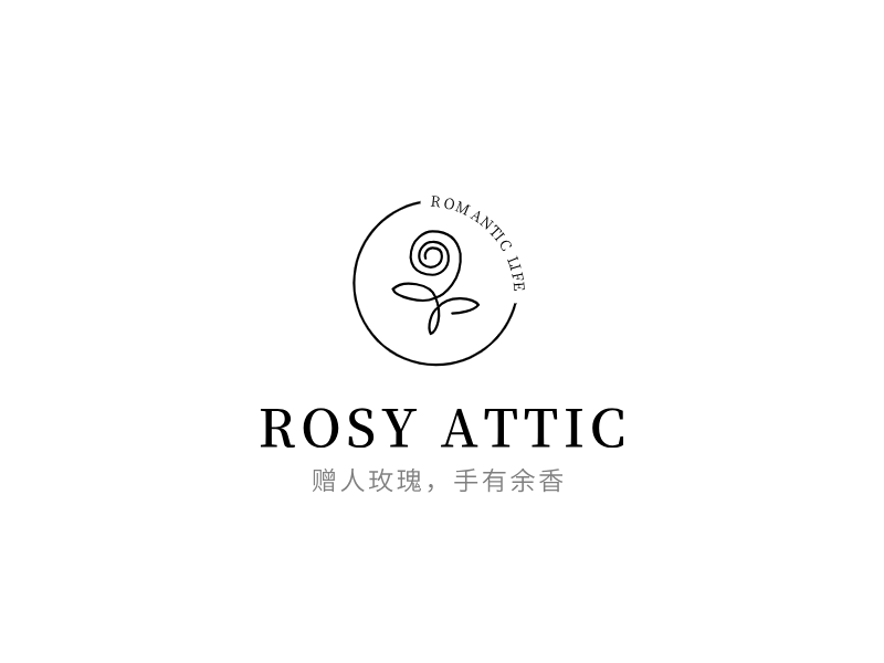 ROSY ATTICLOGO模板